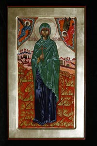 Icon by Mariya Igumenova executed with Alchemist Amner Varnish