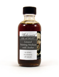 Oil of Delft Painting Mediums with Amber